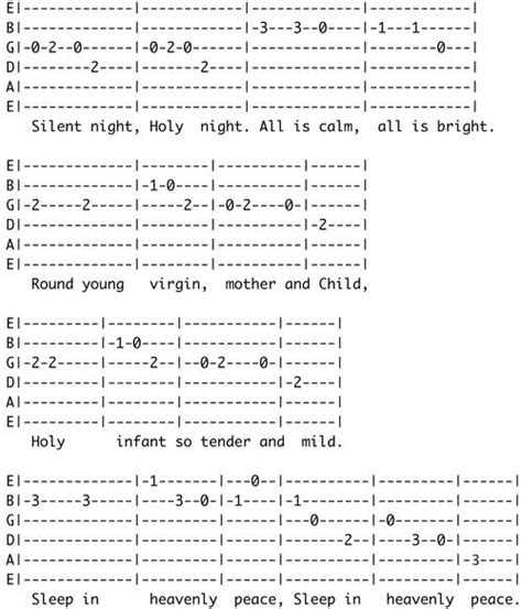 silent night bdscr|Silent Night (Easy) Tab .